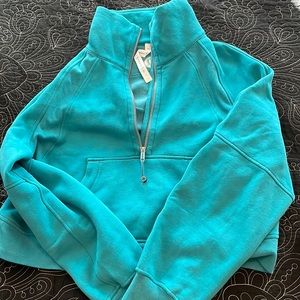 Scuba oversized funnel neck